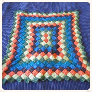 Enrelac Tunisian Afghan Incomplete